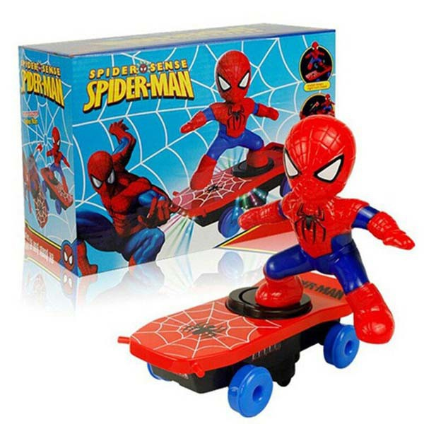 Đồ chơi người nhện lái xe thăng bằng siêu dễ thương