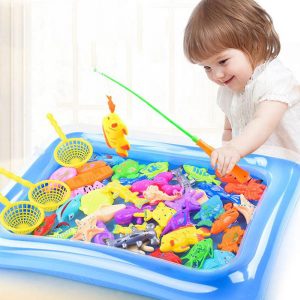 Đồ chơi câu cá có rất nhiều lợi ích cho sự phát triển thể chất và trí tuệ của trẻ. 