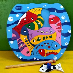 Đồ chơi câu cá gỗ Winwintoys 62362