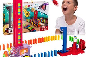 Ưu điểm nổi bật của đồ chơi xe lửa xếp Domino