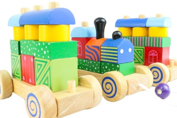 Tàu hỏa đồ chơi bằng gỗ Winwintoys
