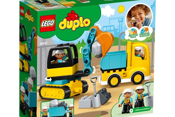 Nguồn gốc xuất xứ của bộ đồ chơi máy xúc Lego Duplo